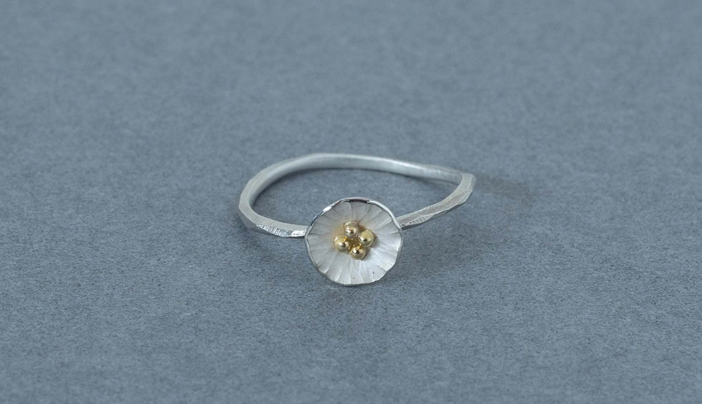 Ryui シルバー petit flower ring 12号 Petit flower リング / Mix– Ryui