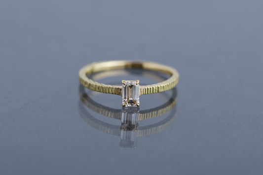 Unknown knowns ring + fancy diamond