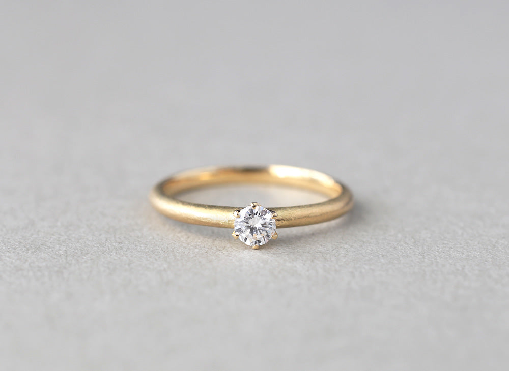 Norme solitaire -brilliant cut- / エンゲージリング– Ryui