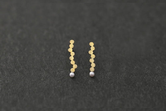 Shabon earrings / K18