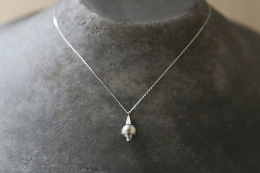 " 三角帽子 " pearl necklace / Pt900