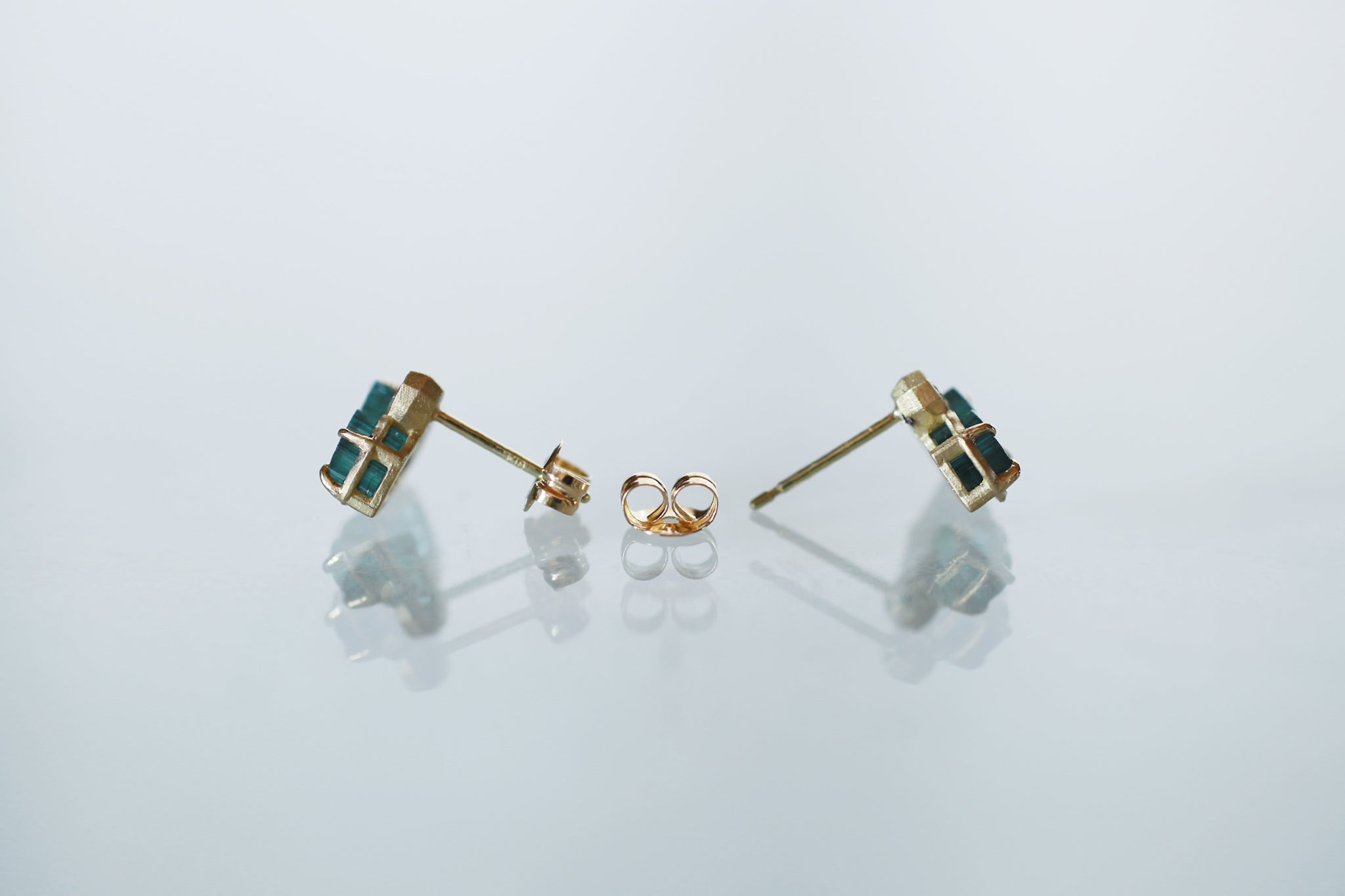 【0813】ピアス バイカラートルマリン※高品質 バイカラートルマリンピアス – NUDGE jewelry