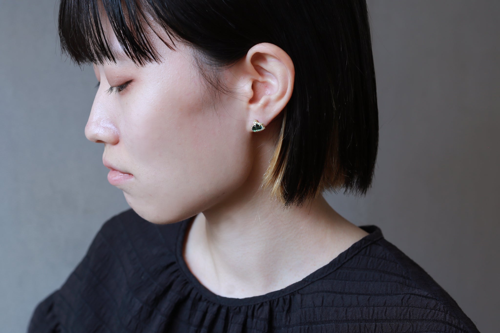 10月誕生石] バイカラートルマリンピアス– Ryui