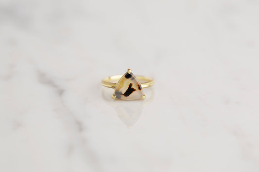 Montana agate ring