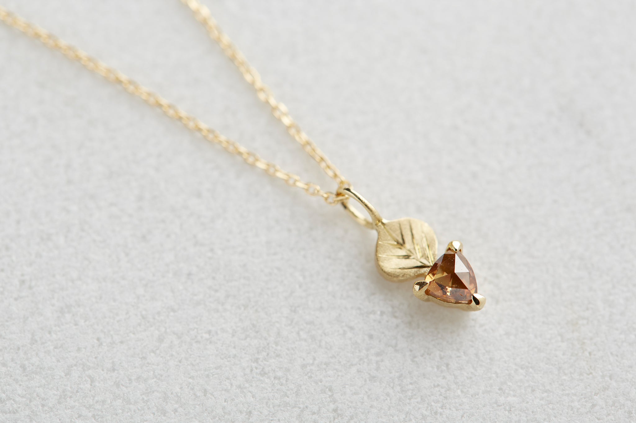Leaf ダイヤモンドネックレス– Ryui Leaf ダイヤモンドネックレス– Ryui