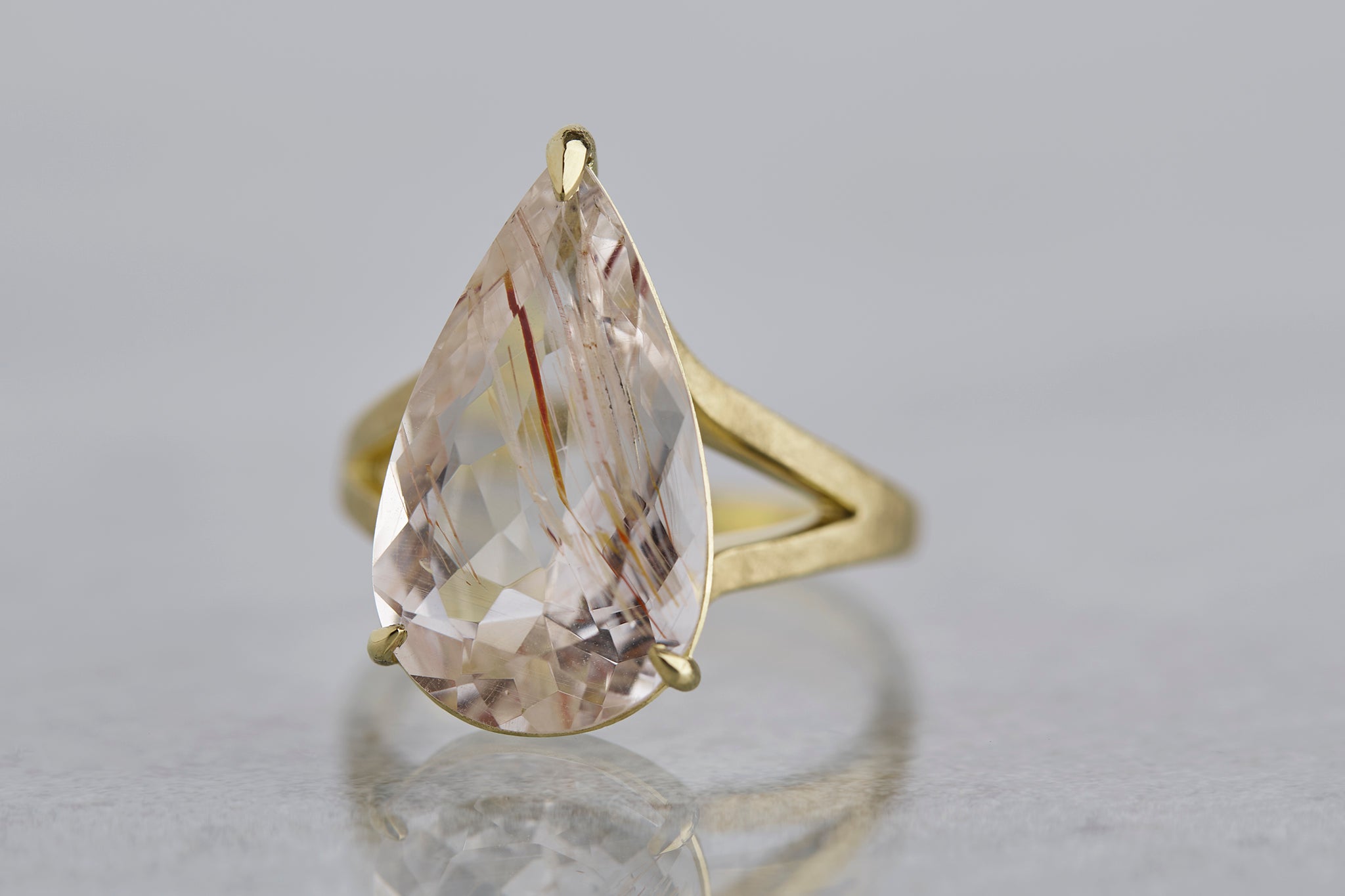 11月誕生石] ライモナイトイントパーズリング– Ryui