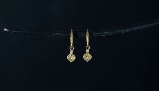 Leaf earrings