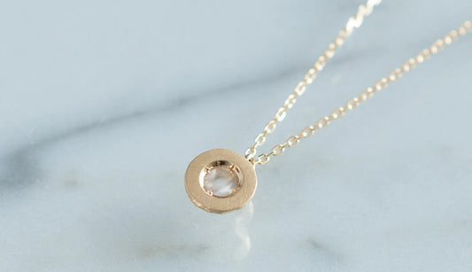 Enfold necklace + moonstone
