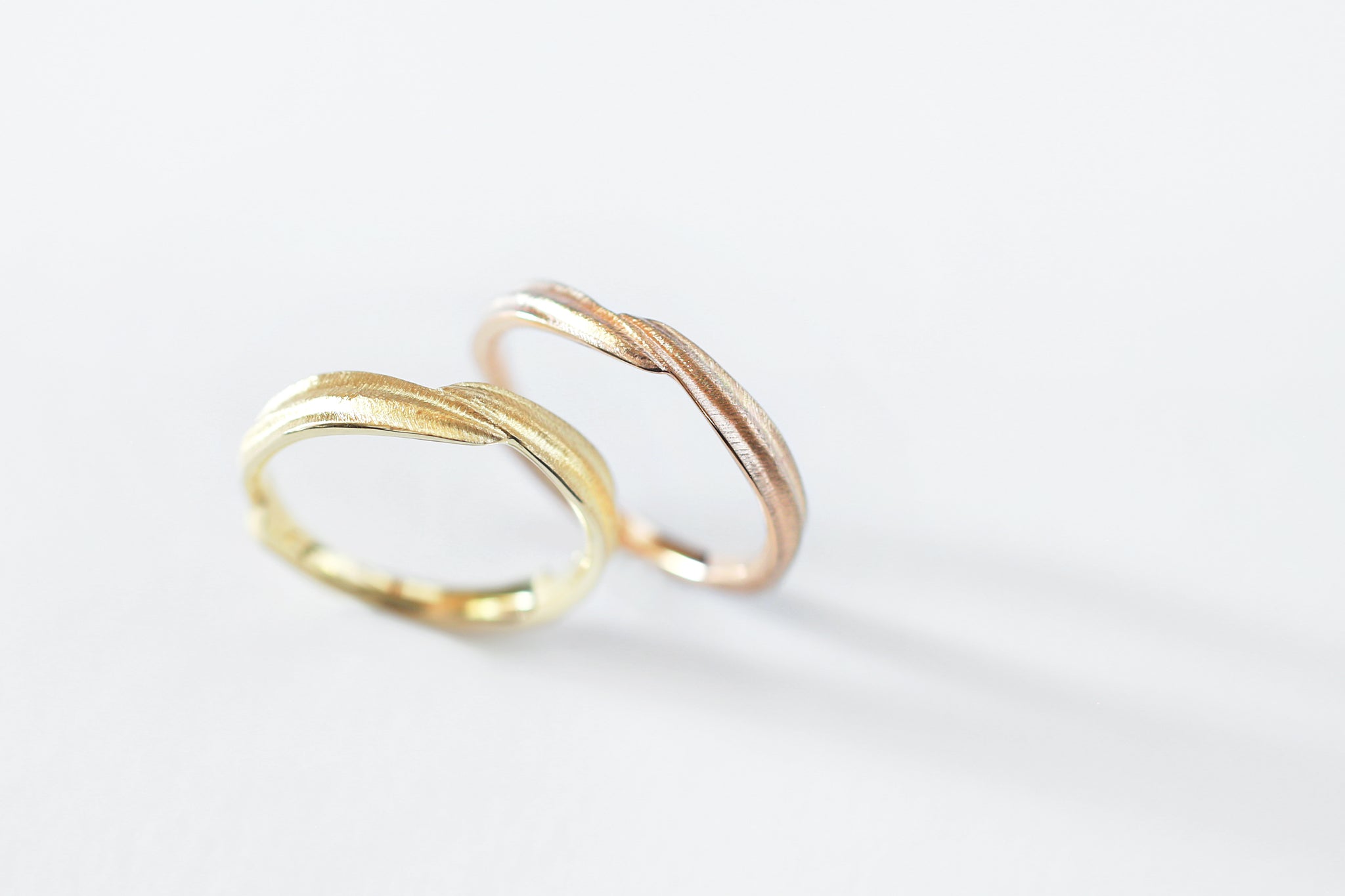 a*o様 Ryui Flower リング K18 K18 YG〉flower eye ring / round / 1.2mm | glanta