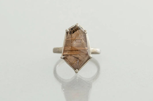 [Canna Oshiro × Ryui] Rutile quartz ring