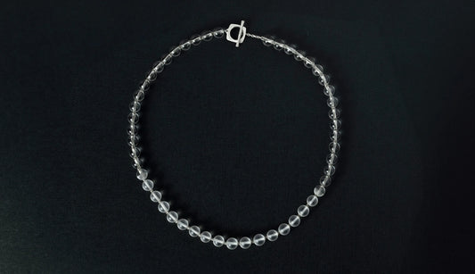 Frost quartz necklace 約 43cm