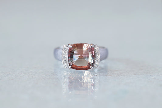 Oregon sunstone ring