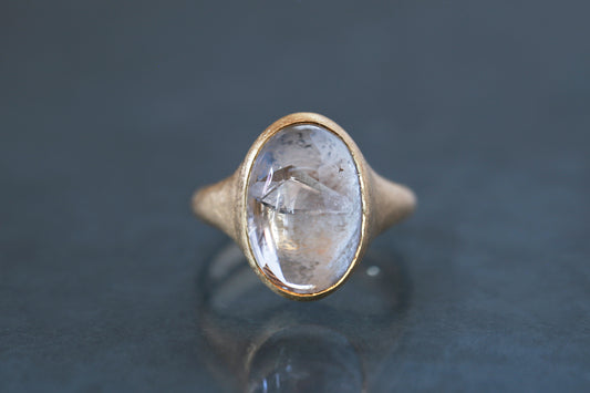 【※イベント出品中につきSold Out表示】Quartz in quartz ring