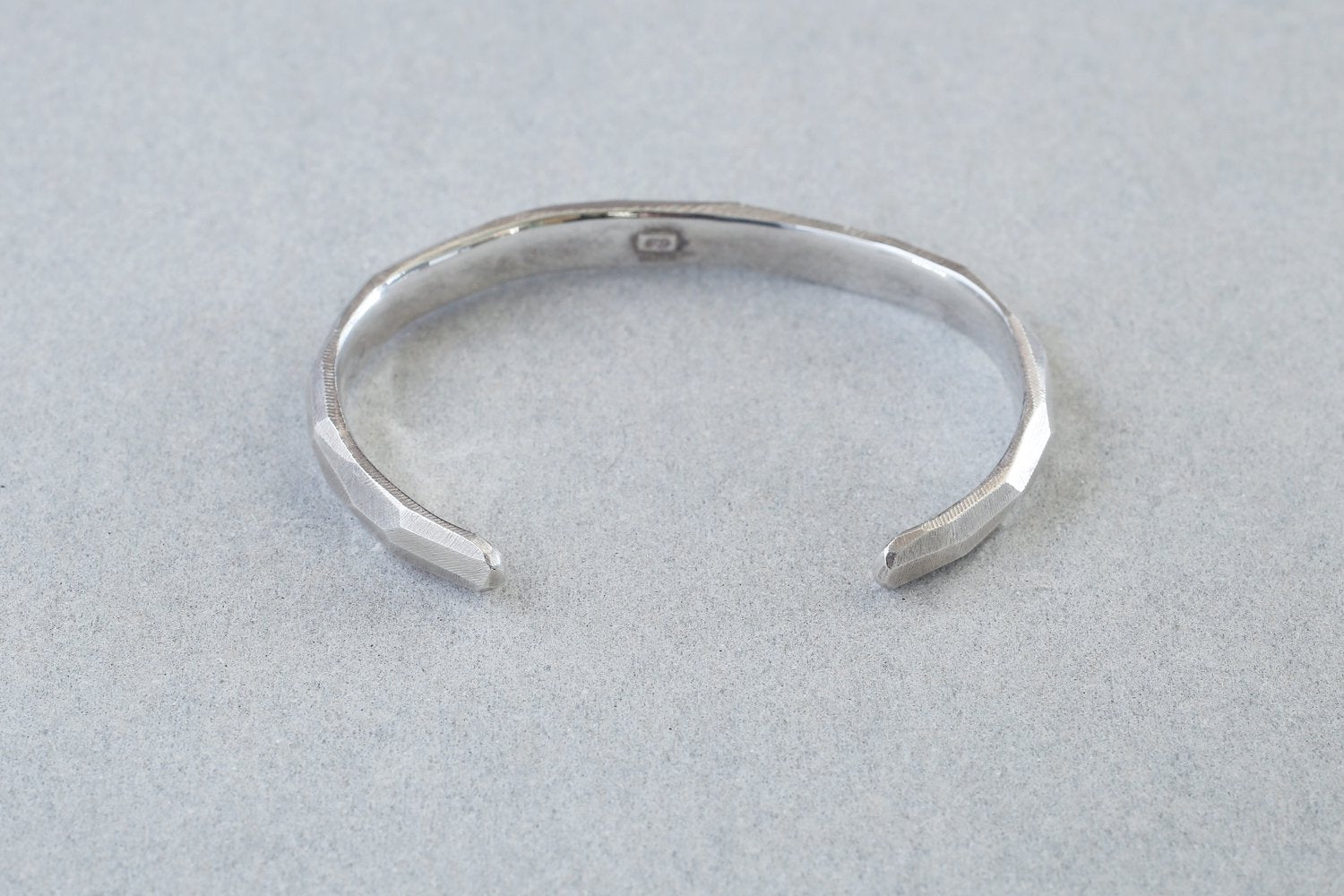 Rough cut bangle