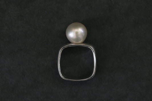 Syami ring + pearl