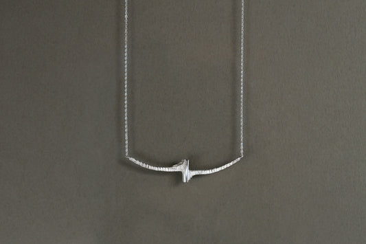 Unknown knowns necklace / Silver