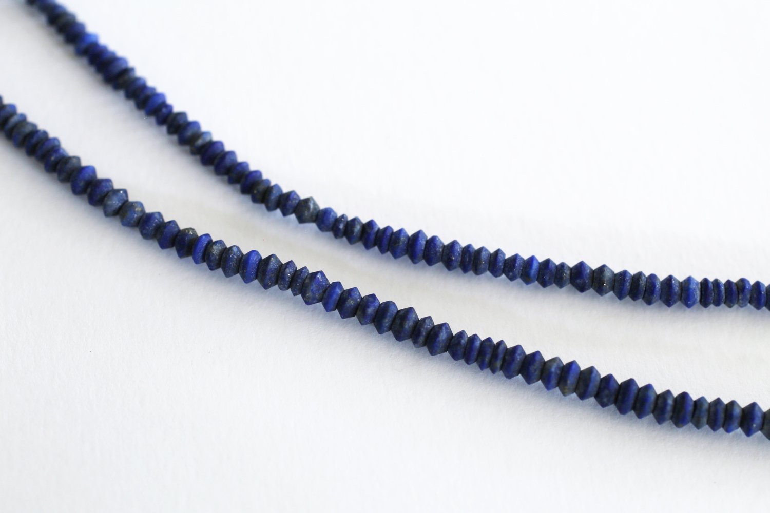 Lapis lazuli & pearl necklace 85cm