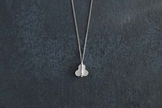 Plan necklace " join " / Silver