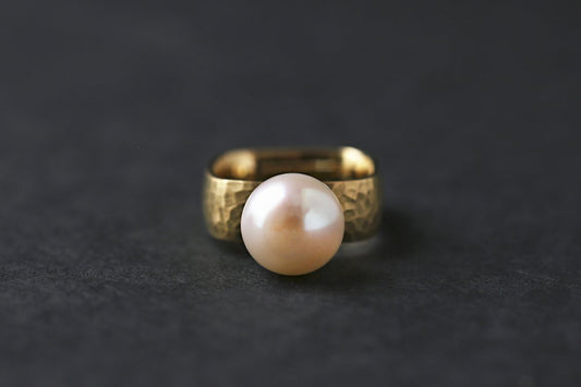 Syami ring + Pearl / K18