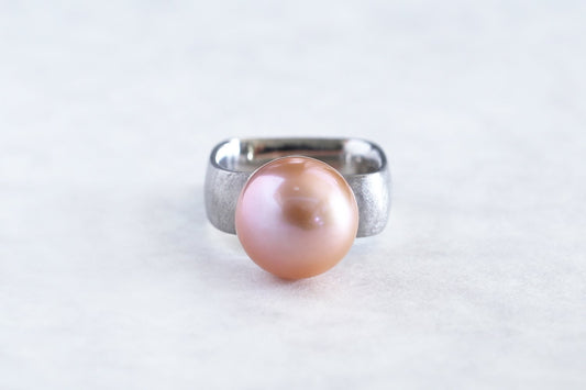Syami ring + Pearl / Pt900